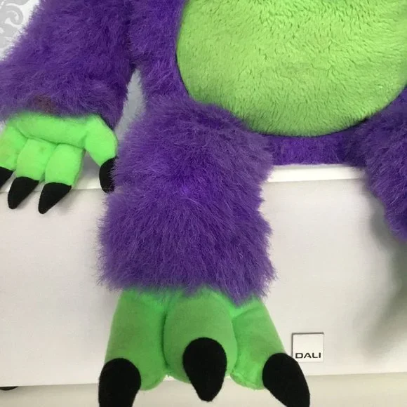 rare European vintage My Pet monster plush toy purple stuffed animal retro - Picture 6 of 12